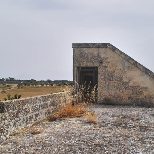 masseria del 600/700 da ristrutturare - terrazza e campagna salentina