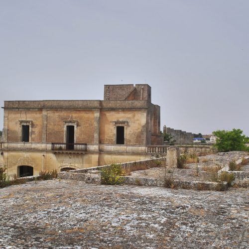 masseria del 600/700 da ristrutturare - vista dall'alto