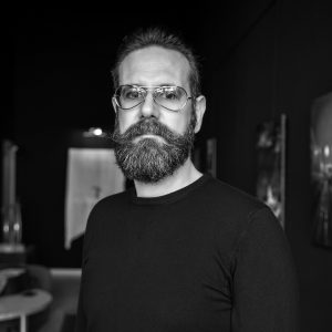 DANIELE MINOSI Ritratto in bianco e nero