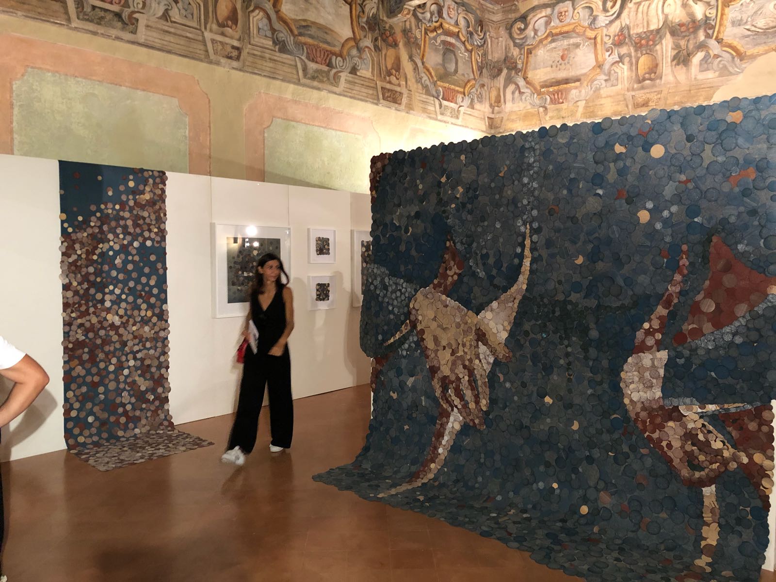 Installation view: Oscar Baccilieri. Nemo Propheta in Patria, Castello Estense – San Martino in Rio, Reggio Emilia, 2018