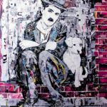 Titolo: Charlie Chaplin e il cane € 1.830,00 Categoria: Arte, Varie