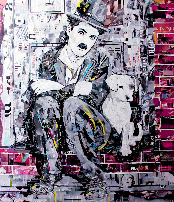 Titolo: Charlie Chaplin e il cane € 1.830,00 Categoria: Arte, Varie